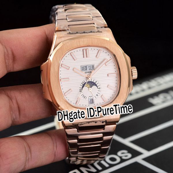 новый наутилус годовой календарь moonphase 5726 автоматические мужские часы 18 карат розовое золото белая текстура циферблат браслет из нерж, Slivery;brown
новый наутилус годовой календарь moonphase 5726 автоматические мужские часы 18 карат розовое золото белая текстура циферблат браслет из нерж, Slivery;brown