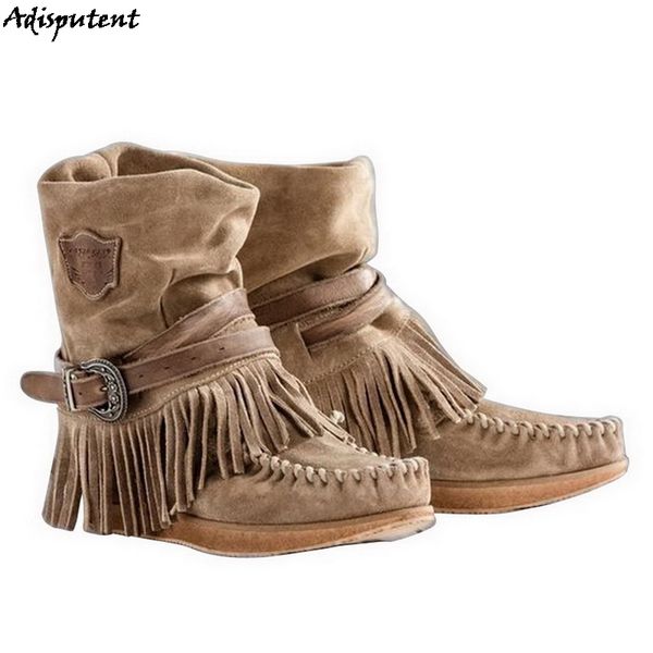 adisputent women boots british style short tube frosted tassel boots british style women's flat shoes, Black
adisputent women boots british style short tube frosted tassel boots british style women's flat shoes, Black