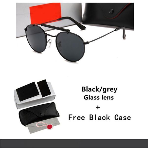men's vintage glass goggles 1807 occhiali da sole men women designer bans sunglasses 60mm with case and box, White;black
men's vintage glass goggles 1807 occhiali da sole men women designer bans sunglasses 60mm with case and box, White;black
