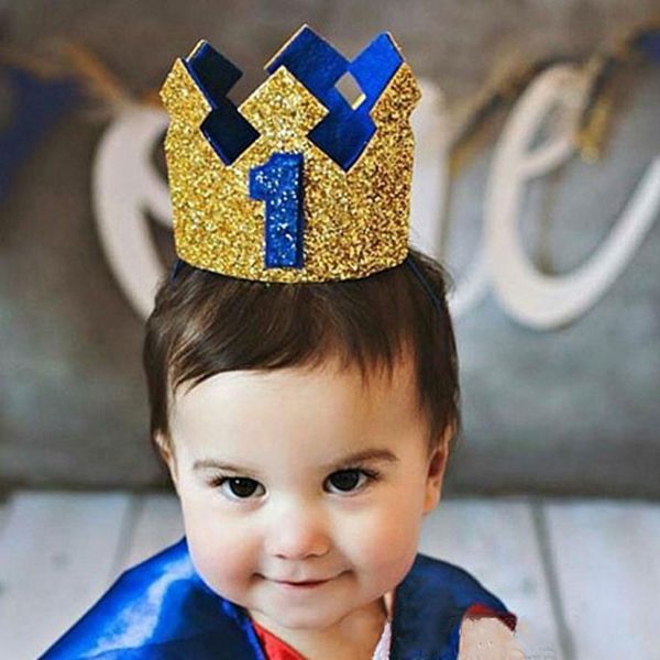 first birthday boy party supplies glitter gold blue birthday crown number 1st 2rd 3rd black party hats headband for baby shower
first birthday boy party supplies glitter gold blue birthday crown number 1st 2rd 3rd black party hats headband for baby shower