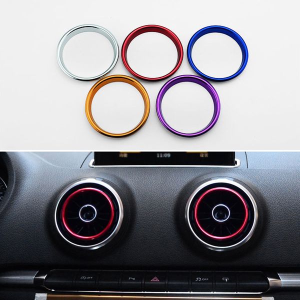 car styling front vent air panel outlet dashboard stickers covers decoration trim frame for a3/8v s3 q2 auto accessories
car styling front vent air panel outlet dashboard stickers covers decoration trim frame for a3/8v s3 q2 auto accessories