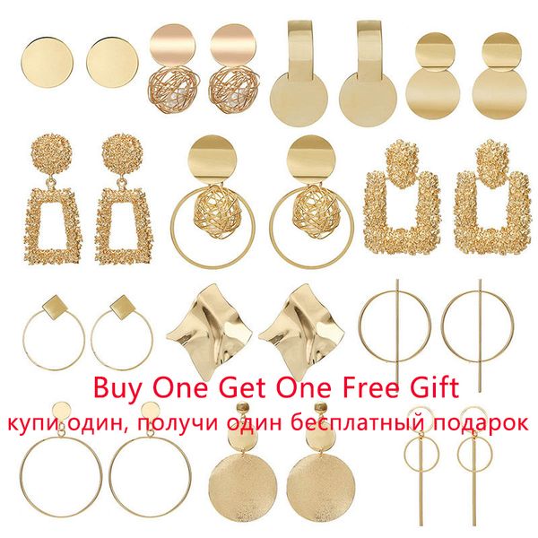 exaggeration metal large vintage earrings for women golden 2019 geometric circular earrings fashion jewelry, Silver
exaggeration metal large vintage earrings for women golden 2019 geometric circular earrings fashion jewelry, Silver