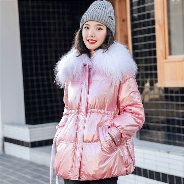 large natural wool fur women down jacket 2019 sliver black waterproof white duck down coat female winter women's parka
large natural wool fur women down jacket 2019 sliver black waterproof white duck down coat female winter women's parka