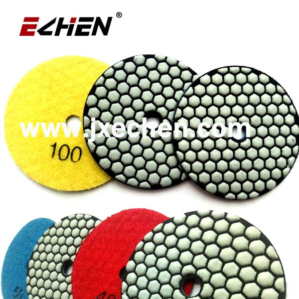 echen 100mm dry polishing pad 4 inch sharp type diamond pads for granite marble sanding disc stone
echen 100mm dry polishing pad 4 inch sharp type diamond pads for granite marble sanding disc stone