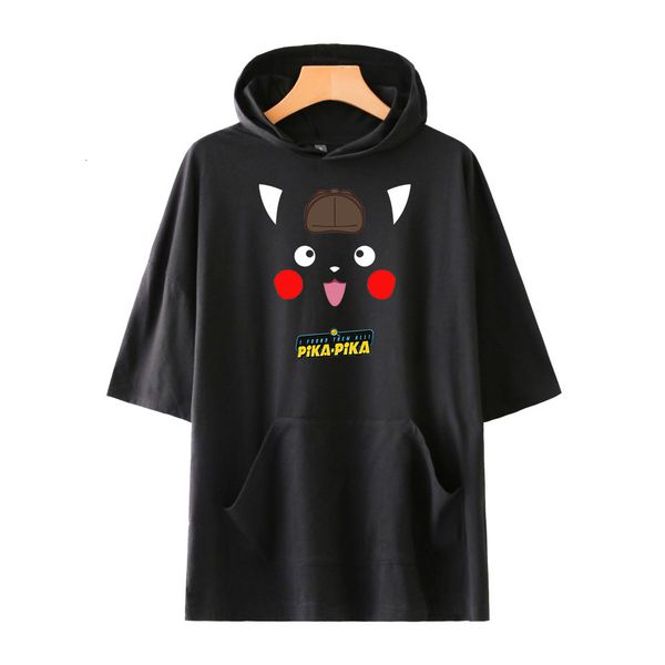pikachu printing 2019picapika popular short sleeve belt cap shirt men and women wild joker t shirts, Gray;blue
pikachu printing 2019picapika popular short sleeve belt cap shirt men and women wild joker t shirts, Gray;blue
