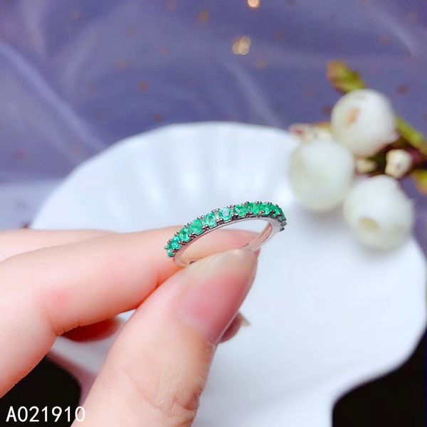kjjeaxcmy boutique jewelry 925 sterling silver inlaid natural emerald gemstone female ring support detection noble, Golden;silver
kjjeaxcmy boutique jewelry 925 sterling silver inlaid natural emerald gemstone female ring support detection noble, Golden;silver