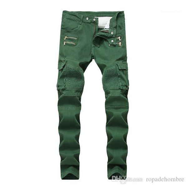 waist mens jeans army green pockets mens straight jeans with zipper fashion male apparel wrinkled slim mid, Blue
waist mens jeans army green pockets mens straight jeans with zipper fashion male apparel wrinkled slim mid, Blue