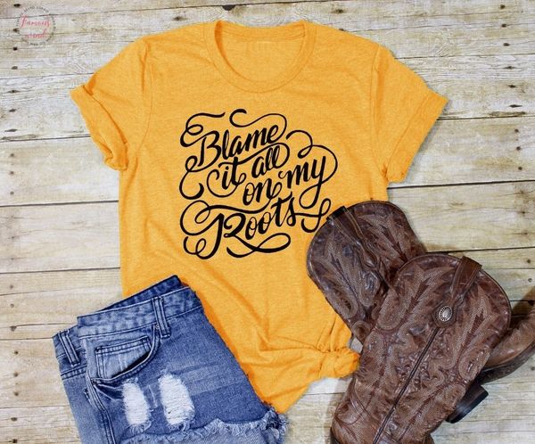 blame it all on my roots country concert t shirt women fashion graphic slogan grunge tumblr aesthetic tumblr party tees, White
blame it all on my roots country concert t shirt women fashion graphic slogan grunge tumblr aesthetic tumblr party tees, White