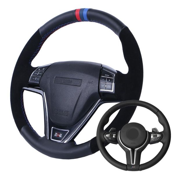 car steering wheel cover suede leather for f87 m2 f80 m3 f82 m4 m5 f12 f13 m6 f85 x5 m f86 x6 m f33/custom steering wrap
car steering wheel cover suede leather for f87 m2 f80 m3 f82 m4 m5 f12 f13 m6 f85 x5 m f86 x6 m f33/custom steering wrap