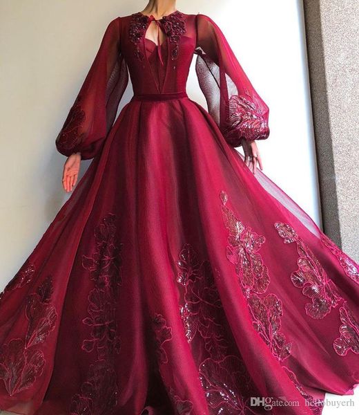 dark red a line organza long sleeve elegant evening formal dresses gowns 2019 new arrival red carpet celebrity prom dresses lebanon, Black;red
dark red a line organza long sleeve elegant evening formal dresses gowns 2019 new arrival red carpet celebrity prom dresses lebanon, Black;red