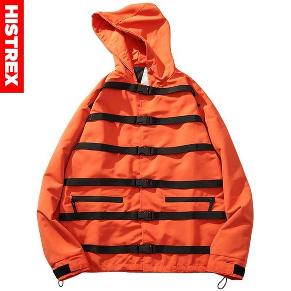 men's jackets 2021 hip hop jacket windbreaker men harajuku streetwear buckle ribbons hoodie zipper track coat oversized autumn, Black;brown
men's jackets 2021 hip hop jacket windbreaker men harajuku streetwear buckle ribbons hoodie zipper track coat oversized autumn, Black;brown