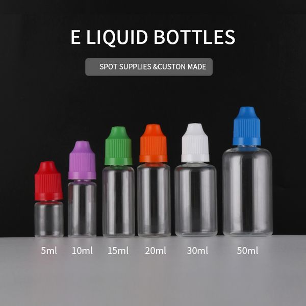 colorful 500pcs 5ml 10ml 15ml 20ml 30 ml 50ml pet e liquid dropper bottles with colorful childproof cap for vape e-liquid
colorful 500pcs 5ml 10ml 15ml 20ml 30 ml 50ml pet e liquid dropper bottles with colorful childproof cap for vape e-liquid