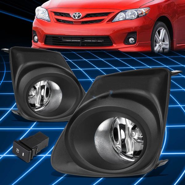 car oem style directly replacement fog lamp lights w/bulb+switch+wire+chrome bezel/1set for toyota corolla/altis 2011-2013
car oem style directly replacement fog lamp lights w/bulb+switch+wire+chrome bezel/1set for toyota corolla/altis 2011-2013