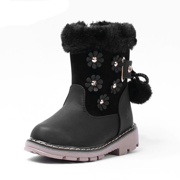 winter girls boots thickening rabbit fur princess cotton boots cashmere snow cattle tendons bottom non-slip girls boots, Black;grey
winter girls boots thickening rabbit fur princess cotton boots cashmere snow cattle tendons bottom non-slip girls boots, Black;grey