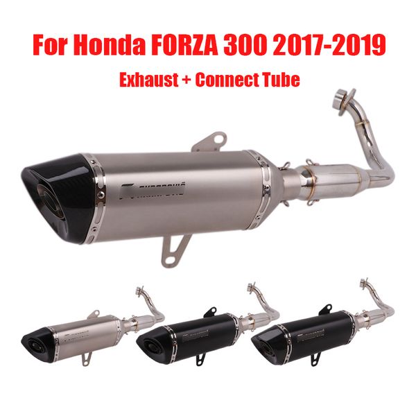 motorcycle connector 51mm exhaust pipe muffler tip mid link tube pipe slip on for forza 300 2017 2018 2019
motorcycle connector 51mm exhaust pipe muffler tip mid link tube pipe slip on for forza 300 2017 2018 2019
