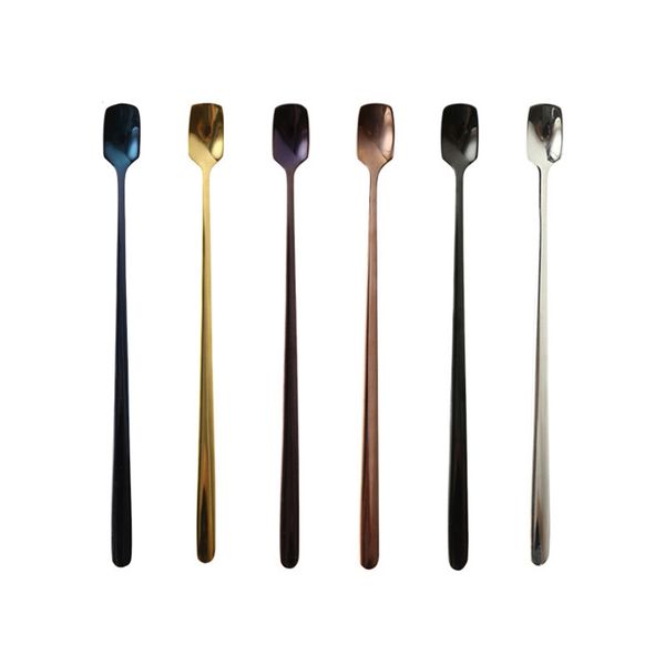 410 food grade stainless steel spoon square spoon for stirring coffee 13.8cm 15.8cm 17.8cm 4 colors option
410 food grade stainless steel spoon square spoon for stirring coffee 13.8cm 15.8cm 17.8cm 4 colors option