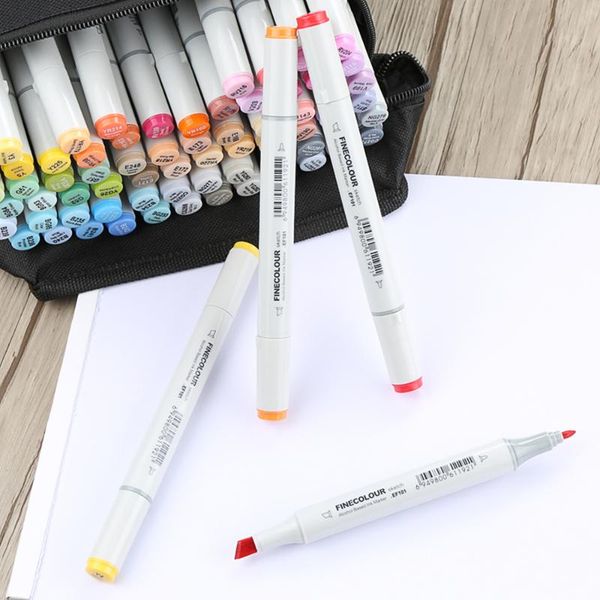 finecolour professional double headed sketch art marker alcohol based ink drawing marker pen for art supplies
finecolour professional double headed sketch art marker alcohol based ink drawing marker pen for art supplies