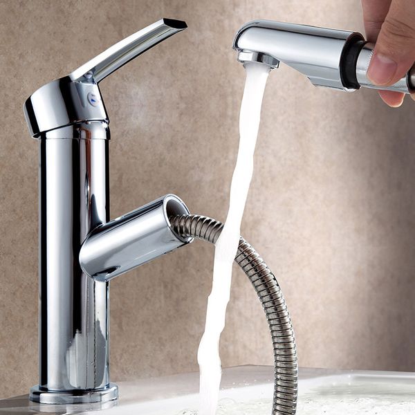 bathroom kitchen sink faucet pull out side sprayer head single hole brass tap mixer cold water faucets w/ plumbing hoses
bathroom kitchen sink faucet pull out side sprayer head single hole brass tap mixer cold water faucets w/ plumbing hoses