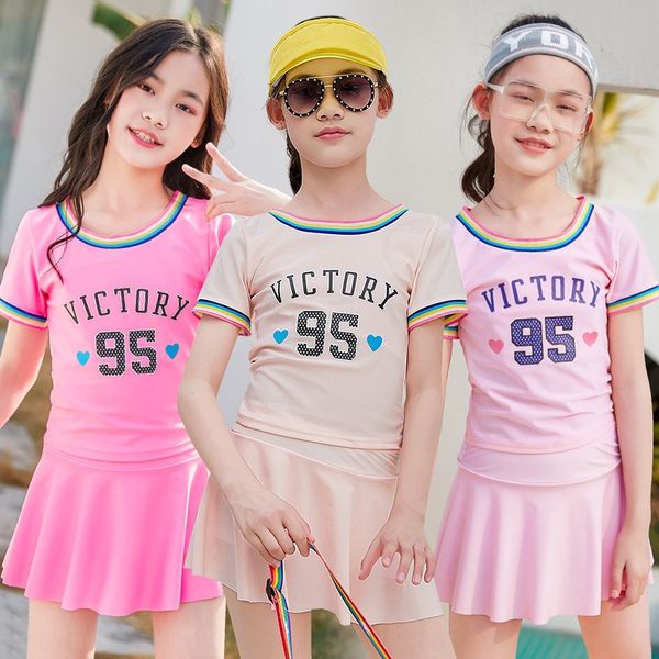two-piece girls foreign flavor pupils skirt in the big 7-9 years swimming swim swimsuit old two-piece cute swimming suit nt52810, White;black
two-piece girls foreign flavor pupils skirt in the big 7-9 years swimming swim swimsuit old two-piece cute swimming suit nt52810, White;black