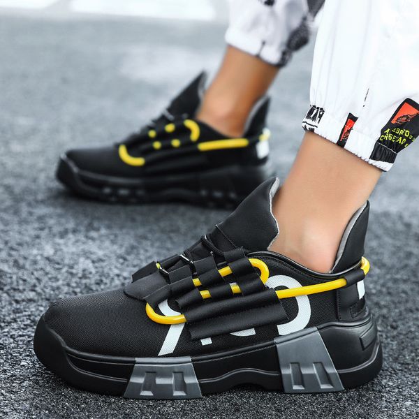 new men casual shoes 2020 fashion breathable mesh thick bottom sneakers comfortable non slip chunky male shoe chaussures hommes, Black
new men casual shoes 2020 fashion breathable mesh thick bottom sneakers comfortable non slip chunky male shoe chaussures hommes, Black