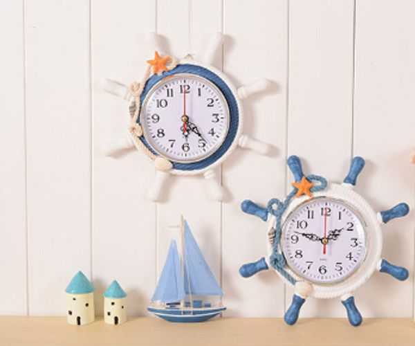 medietrranean style wall clocks rudder shape clock creative wooden hanging clock sea theme home living room decoration
medietrranean style wall clocks rudder shape clock creative wooden hanging clock sea theme home living room decoration