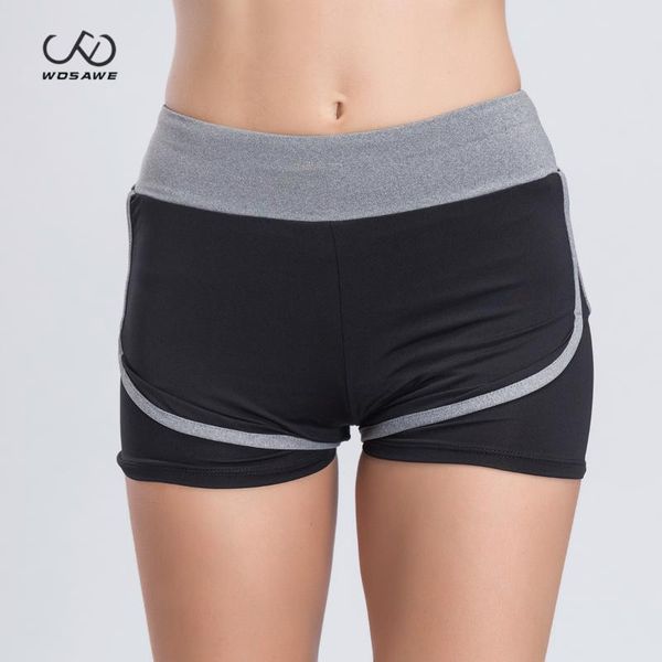 wosawe womens running shorts 2 in 1 running tights short women's gym sport short fitness shorts quick-drying, Black;blue
wosawe womens running shorts 2 in 1 running tights short women's gym sport short fitness shorts quick-drying, Black;blue