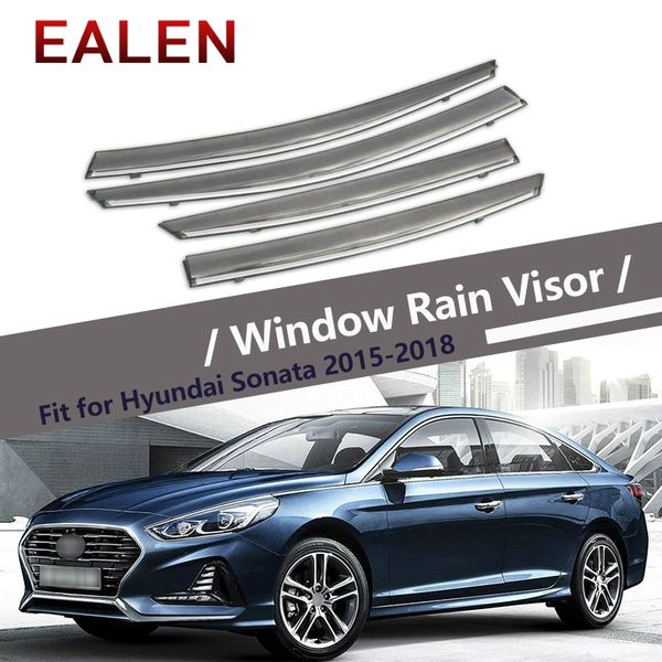 ealen for hyundai sonata 2015 2016 2017 2018 styling vent sun deflectors guard accessories 4pcs/1set smoke window rain visor
ealen for hyundai sonata 2015 2016 2017 2018 styling vent sun deflectors guard accessories 4pcs/1set smoke window rain visor