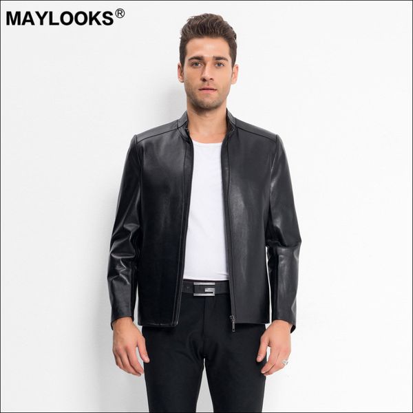 maylooks кожа кожаная мужская модная, бодибилдинг, овчина, дубленка, куртка ws151, Black
maylooks кожа кожаная мужская модная, бодибилдинг, овчина, дубленка, куртка ws151, Black