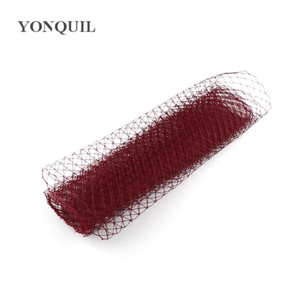 new 10"25cm marron or 26 colors diy birdcage veil fascinators veiling millinery hats netting hair accessories decor 10yard/lot
new 10"25cm marron or 26 colors diy birdcage veil fascinators veiling millinery hats netting hair accessories decor 10yard/lot