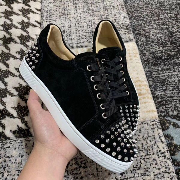 2019 лучшие качества с низким верхом, seavaste black suede leather тапки для женщин, мужчин туфли с красной подошвой новый стиль дизайнер re
2019 лучшие качества с низким верхом, seavaste black suede leather тапки для женщин, мужчин туфли с красной подошвой новый стиль дизайнер re