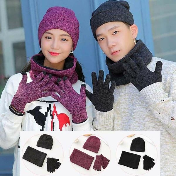 men women beanie hat gloves scarf set warm mittens winter ski caps muffler, Blue;gray
men women beanie hat gloves scarf set warm mittens winter ski caps muffler, Blue;gray