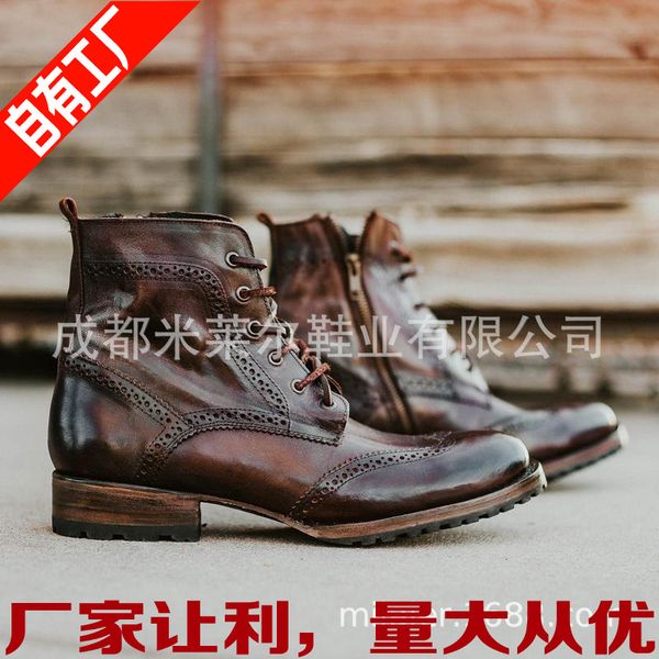 new style 2019 men's leather shoes large size europe and america men's shoes export anti-slip-shoes, Black
new style 2019 men's leather shoes large size europe and america men's shoes export anti-slip-shoes, Black