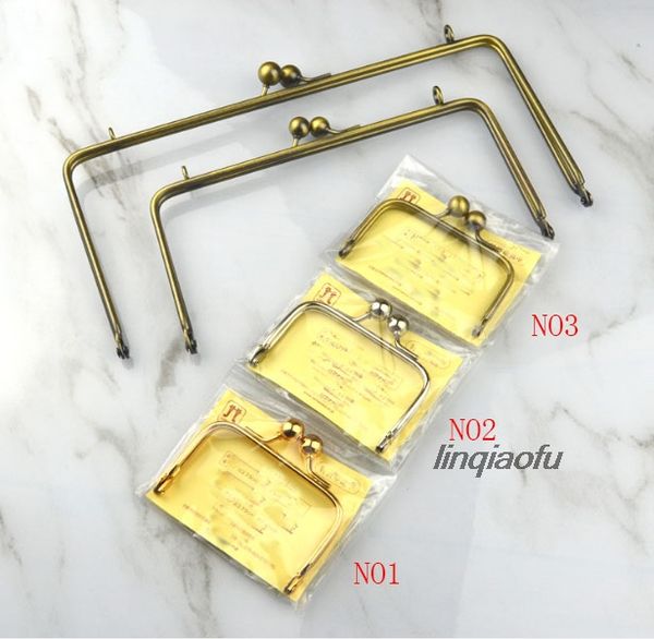 new imported no-seam metal mouth gold envelope chain, Black