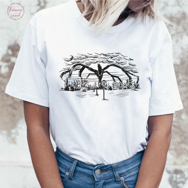 stranger things t shirt ulzzang women casual tee shirts tshirt t shirt female femme clothing harajuku movie shirt, White
stranger things t shirt ulzzang women casual tee shirts tshirt t shirt female femme clothing harajuku movie shirt, White