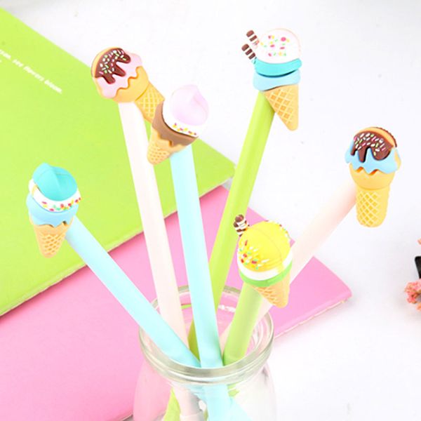 new sweet ice cream gel pen 0.5mm black child writing office school supplies students stationery
new sweet ice cream gel pen 0.5mm black child writing office school supplies students stationery