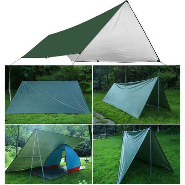 outdoor ultralight tarp camping survival sun shelter shade awning silver coating waterproof beach tent camping blanket new
outdoor ultralight tarp camping survival sun shelter shade awning silver coating waterproof beach tent camping blanket new
