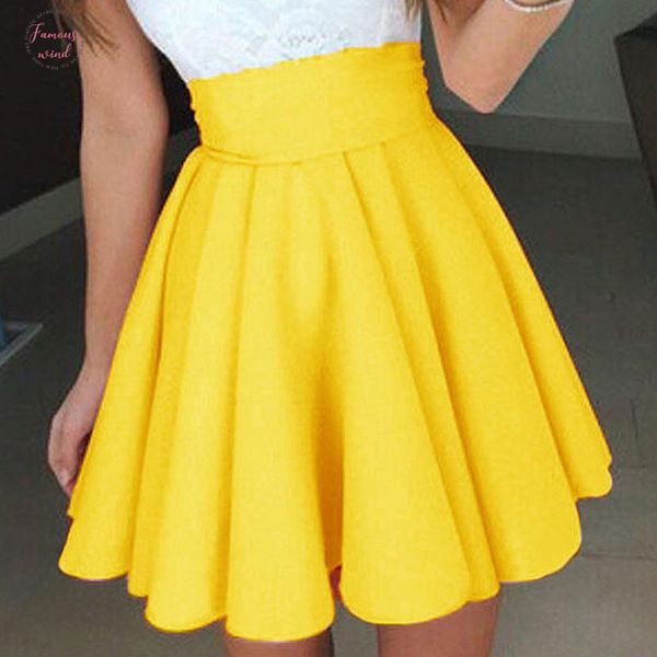 new arrival wholesale party yellow female womens party cocktail mini skirt ladies summer skater skirt falda 11, Black
new arrival wholesale party yellow female womens party cocktail mini skirt ladies summer skater skirt falda 11, Black