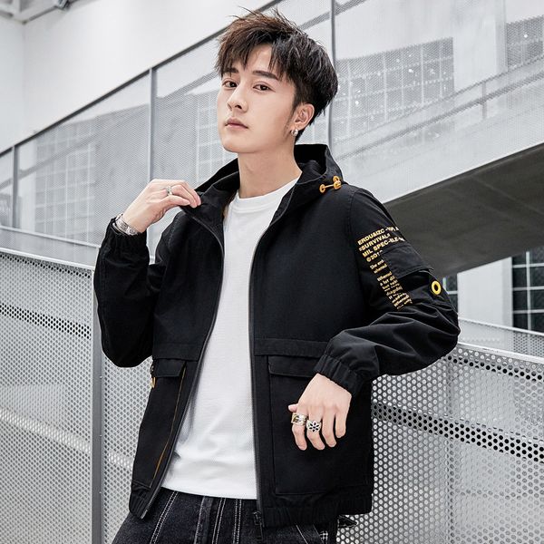 hip hop style bomber jacket pilot street printing jackets men hooded coat brand clothing dropshipping high-grade outerwear, Black;brown
hip hop style bomber jacket pilot street printing jackets men hooded coat brand clothing dropshipping high-grade outerwear, Black;brown