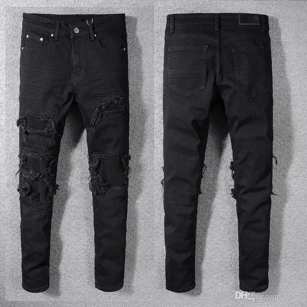 2020 new famous brand men's hole joint black fold design casual black slim lightweight denim stretch denim retro skinny straight jeans, Blue
2020 new famous brand men's hole joint black fold design casual black slim lightweight denim stretch denim retro skinny straight jeans, Blue