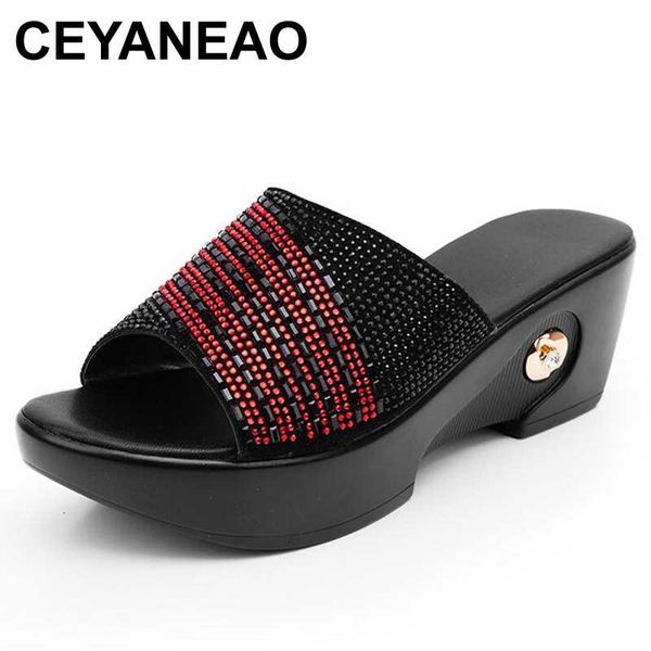 ceyaneaobig size 41 crystal sandals 2020 new summer mother sandals woman genuine leather shoes peep toe waterproof non-slip slip, Black
ceyaneaobig size 41 crystal sandals 2020 new summer mother sandals woman genuine leather shoes peep toe waterproof non-slip slip, Black