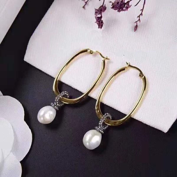 new style baroque pearl dangle earrings luxury designer jewelry women earrings for women fashion jewelry gift ing, Silver
new style baroque pearl dangle earrings luxury designer jewelry women earrings for women fashion jewelry gift ing, Silver