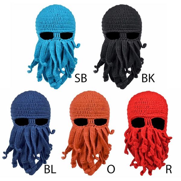 men women creative funny tentacle ocs knitted hat long beard beanie cap balaclava winter warm halloween costume cosplay mask
men women creative funny tentacle ocs knitted hat long beard beanie cap balaclava winter warm halloween costume cosplay mask