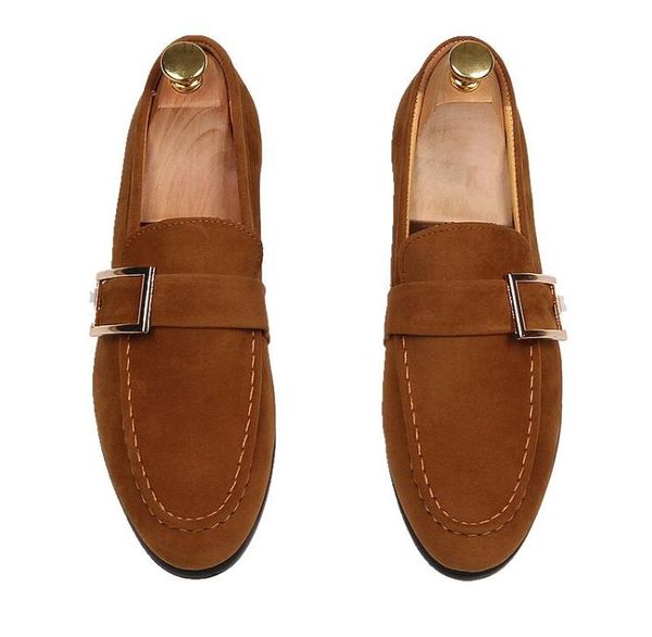 2018 suede buckle leather men loafers fashion slip-on driving shoes men moccasin boat shoes causal shoes men shoe, Black
2018 suede buckle leather men loafers fashion slip-on driving shoes men moccasin boat shoes causal shoes men shoe, Black
