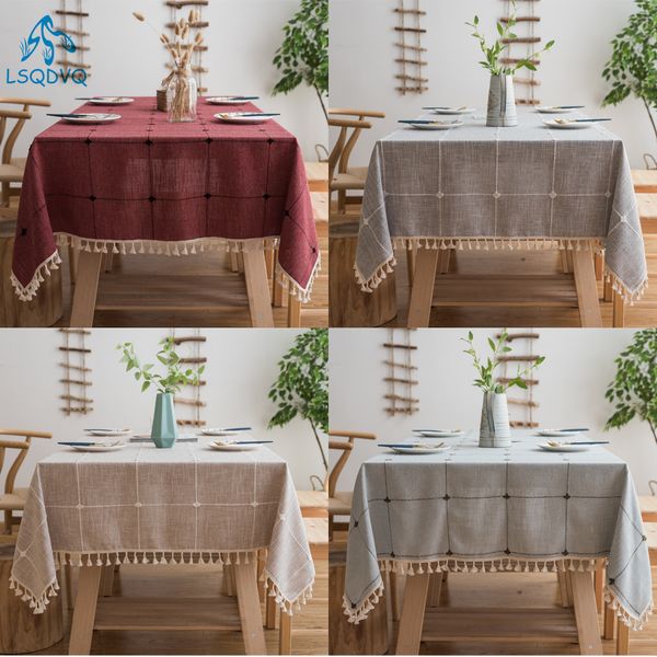 christmas table cloth cotton linen solid big square lattice dinning table covers for kitchen home decor
christmas table cloth cotton linen solid big square lattice dinning table covers for kitchen home decor