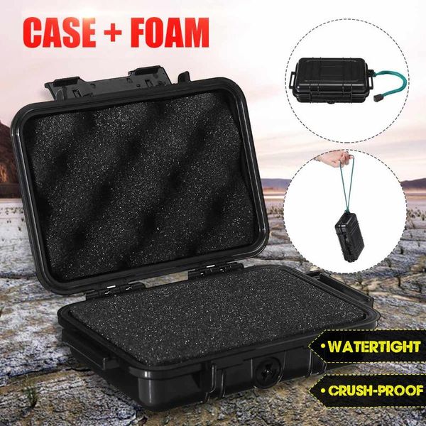 protective safety instrument tool box waterproof shockproof storage toolbox sealed tool case impact resistant suitcase sponge 
protective safety instrument tool box waterproof shockproof storage toolbox sealed tool case impact resistant suitcase sponge