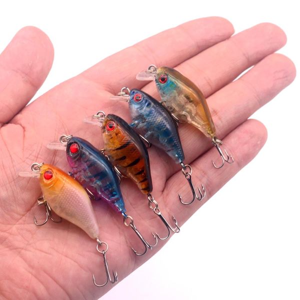 1pcs crankbait fishing lure 4cm 4.6g isca artificial wobblers for fishing hard bait minnow swimbait bass lure carp fly fishing bkups
1pcs crankbait fishing lure 4cm 4.6g isca artificial wobblers for fishing hard bait minnow swimbait bass lure carp fly fishing bkups