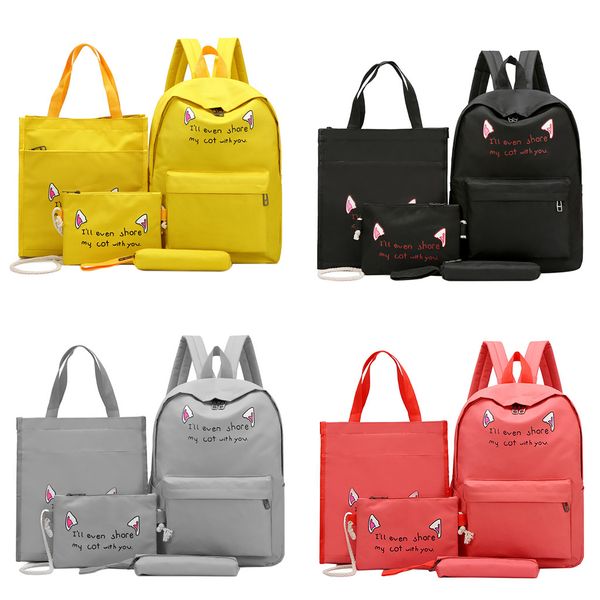 2019 new backpack bagpack women color matching wild leisure travel student backpack four-piece set dropshipping mochila bolsos
2019 new backpack bagpack women color matching wild leisure travel student backpack four-piece set dropshipping mochila bolsos