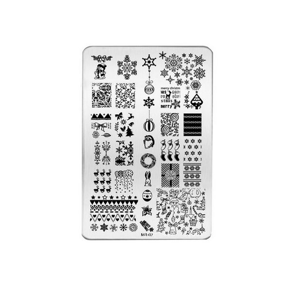 nail care christmas pattern diy nails art image stamp stamping plates manicure cute template manicure tools js11, Black
nail care christmas pattern diy nails art image stamp stamping plates manicure cute template manicure tools js11, Black