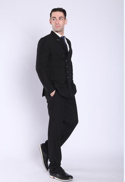 wedding suits for men tuxedos groom wedding trajes de hombre prom tuxedos suits costumes veste pantalon, Black;gray
wedding suits for men tuxedos groom wedding trajes de hombre prom tuxedos suits costumes veste pantalon, Black;gray