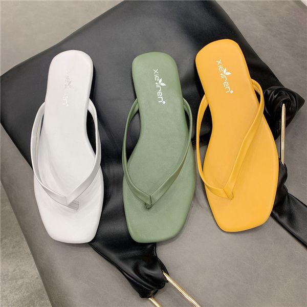 square toe shoes woman 2020 slippers casual slipers women shale female beach loafers candy colors low rubber flip flops, Black
square toe shoes woman 2020 slippers casual slipers women shale female beach loafers candy colors low rubber flip flops, Black
